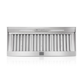 SKS SKSHI4801S 48 inch insert hood - front view