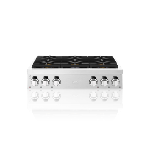 SKS SKSRT360S 36 inch rangetop - front view
