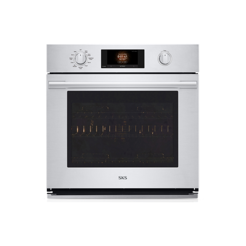 SKS SKSSV3001S 30 inch single wall oven - front view