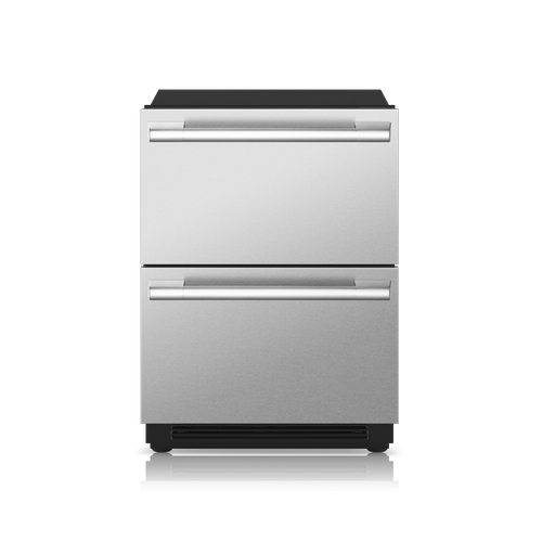 SKS SKSUD2402P 24 inch undercounter convertible drawers - front view