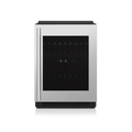 SKS SKSUW2401P 24 inch undercounter wine refrigerator - front view