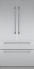 Thermador T42BT120NS 42 Inch French Door Refrigerator Professional Handle