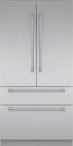 Thermador T42BT120NS 42 Inch French Door Refrigerator Professional Handle