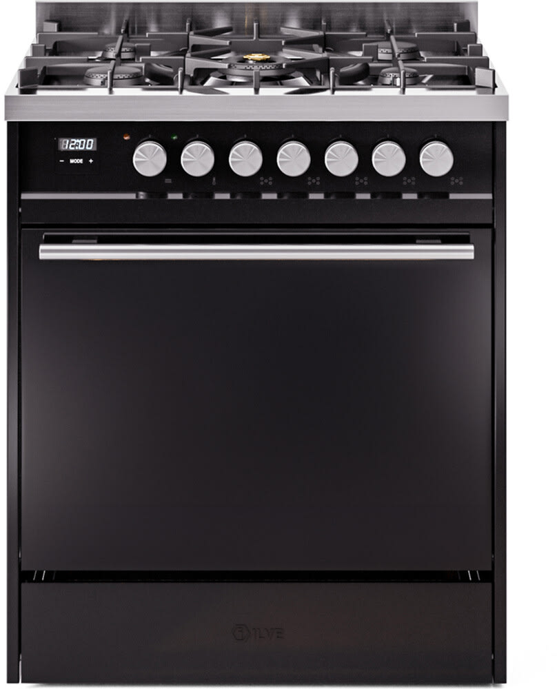 ILVE UP30QMPBK Professional Plus 30 Inch Freestanding Range