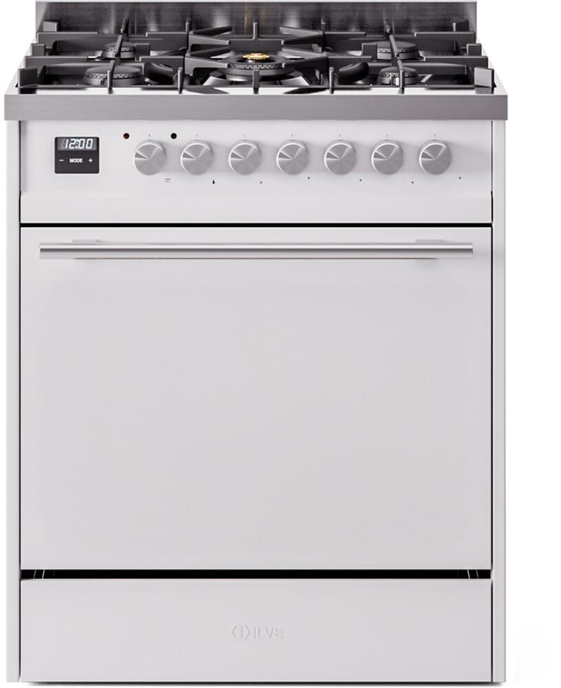 ILVE UP30QMPWH Professional Plus 30 Inch Freestanding Range