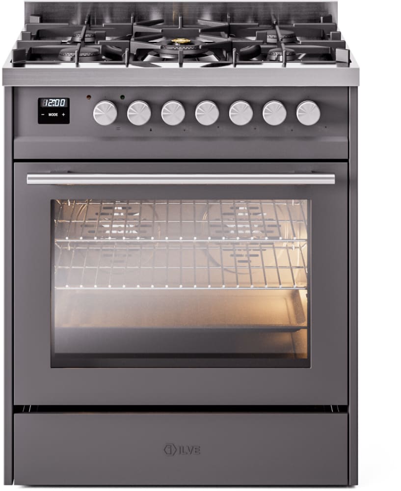 ILVE UP30WMPMG Professional Plus 30 Inch Freestanding Range