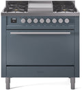 ILVE UP36FQMPBG Professional Plus 36 Inch Freestanding Range