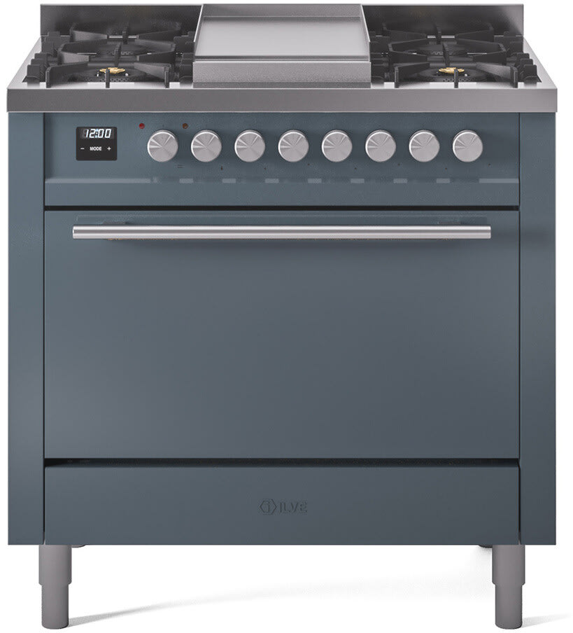 ILVE UP36FQMPBG Professional Plus 36 Inch Freestanding Range