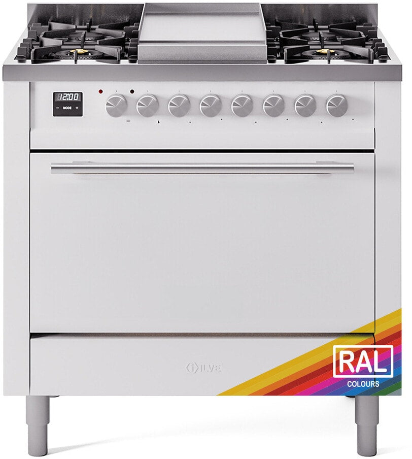 ILVE UP36FQMPRA Professional Plus 36 Inch Freestanding Range