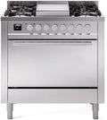 ILVE UP36FQMPSS Professional Plus 36 Inch Freestanding Range