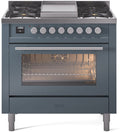 ILVE UP36FWMPBG Professional Plus 36 Inch Freestanding Range