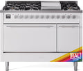 ILVE UP48FQMPRA 48 Inch Freestanding Dual Fuel Range