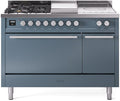 ILVE UP48FSQMPBG 48 Inch Freestanding Dual Fuel Range