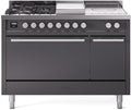 ILVE UP48FSQMPMG 48 Inch Freestanding Dual Fuel Range