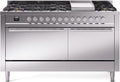 ILVE UP60FQMPSSLP 60 Inch Freestanding Dual Fuel Range (LP) - Stainless Steel