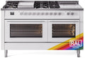 ILVE UP60FSWMPRALP Professional Plus II 60" Dual Fuel Range in RAL Color