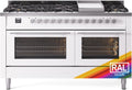 ILVE UP60FWMPRALP Professional Plus II 60" Dual Fuel Range in RAL Color