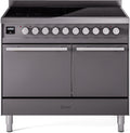 ILVE UPDI406QMPMG 40 Inch Freestanding Induction Range - Matte Graphite