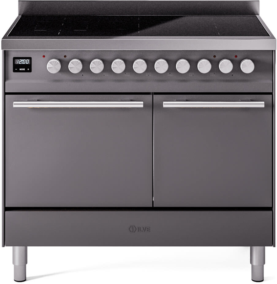 ILVE UPDI406QMPMG 40 Inch Freestanding Induction Range - Matte Graphite