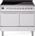 ILVE UPDI406QMPWH 40 Inch Freestanding Induction Range - White