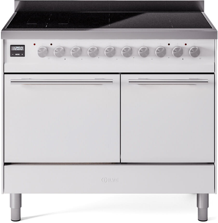 ILVE UPDI406QMPWH 40 Inch Freestanding Induction Range - White