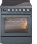 ILVE UPI304WMPBG 30 Inch Induction Range - Blue Grey
