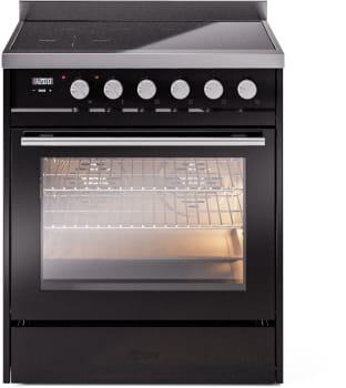 ILVE UPI304WMPBK 30 Inch Induction Range - Glossy Black