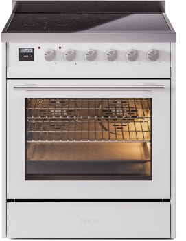 ILVE UPI304WMPWH 30 Inch Induction Range - White