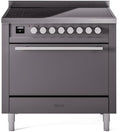 ILVE UPI366QMPMG 36 Inch Induction Range - Graphite Matte