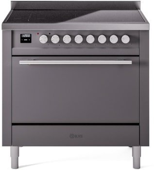 ILVE UPI366QMPMG 36 Inch Induction Range - Graphite Matte