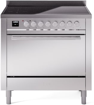 ILVE UPI366QMPSS 36 Inch Induction Range - Stainless Steel