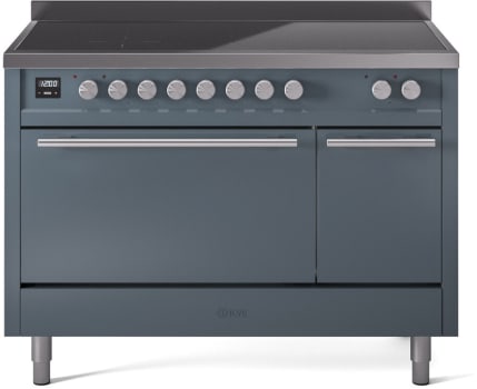 ILVE UPI486QMPBG 48 Inch Induction Range - Blue Grey
