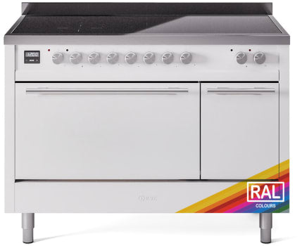 ILVE UPI486QMPRA 48 Inch Induction Range - RAL Classic Red