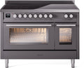 ILVE UPI486WMPMG 48 Inch Induction Range - Graphite Matte